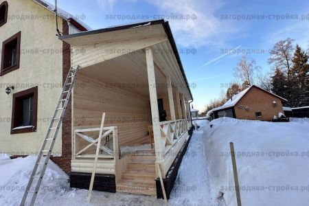 Строительство веранд под ключ